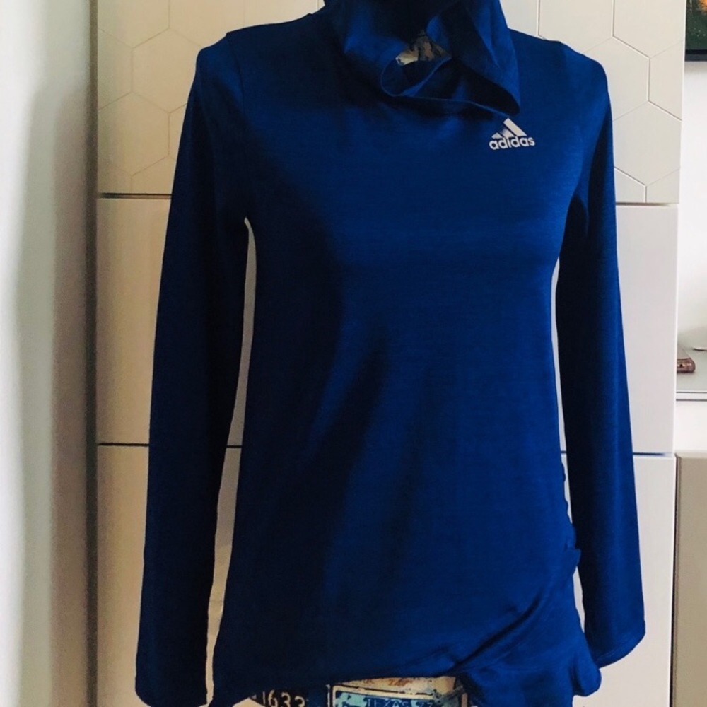 Adidas youth size 16 hooded shirt